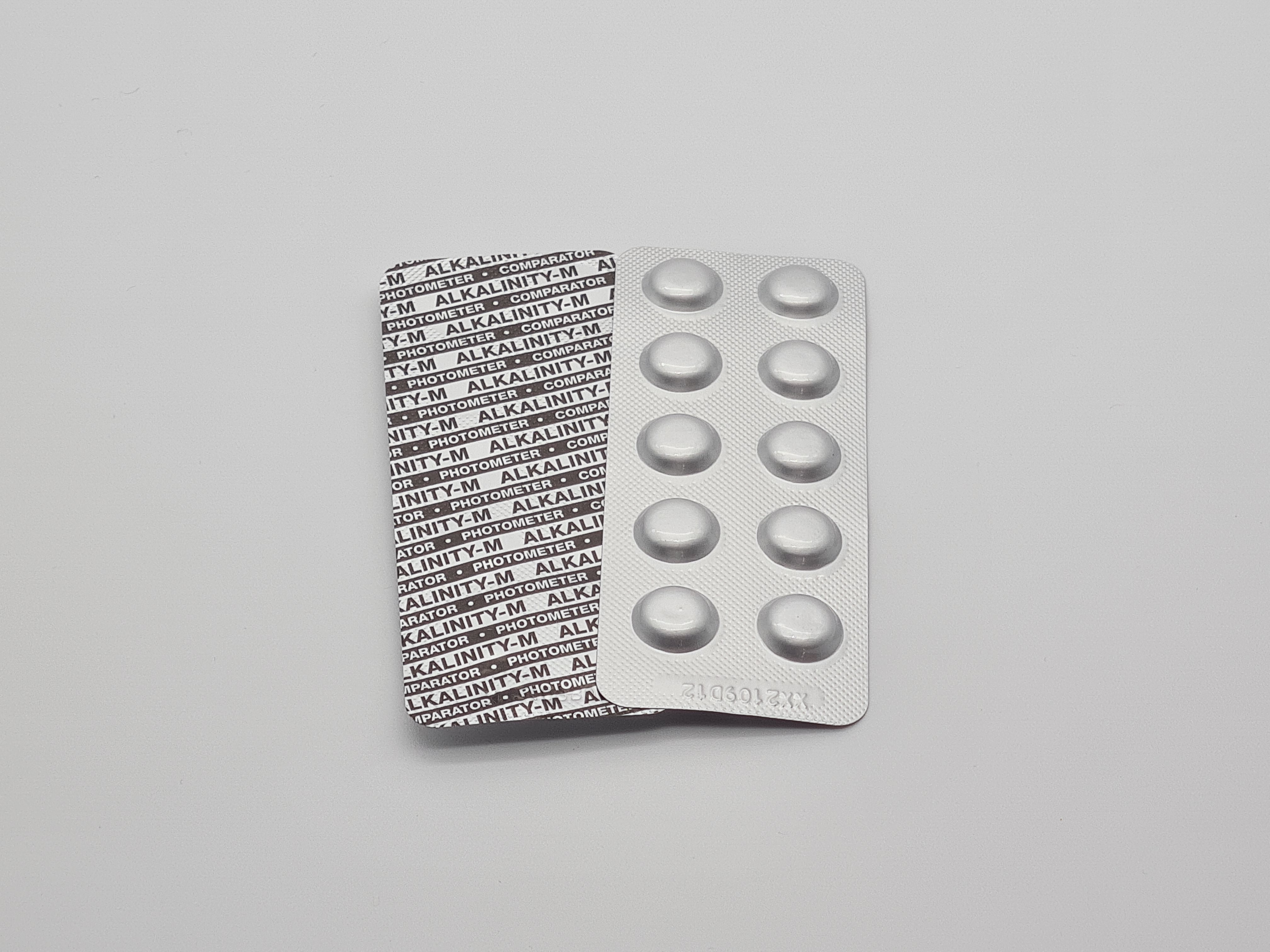 Tabletten Alkalinity-M Photometer 1 Streifen = 10 Tabletten