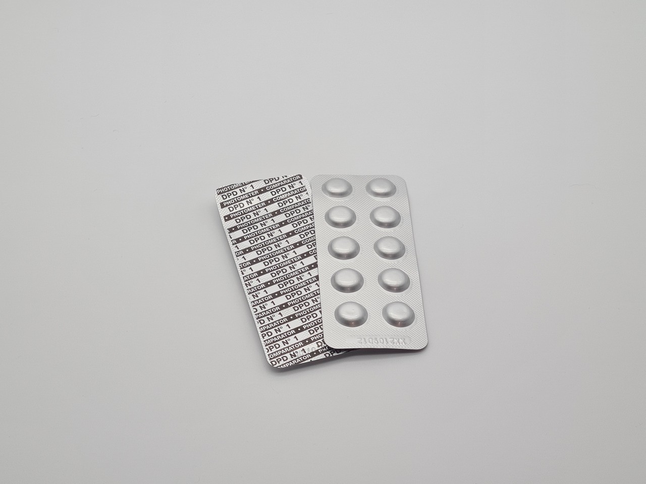 Tabletten DPD N° 1 Photometer 1 Streifen = 10 Tabletten