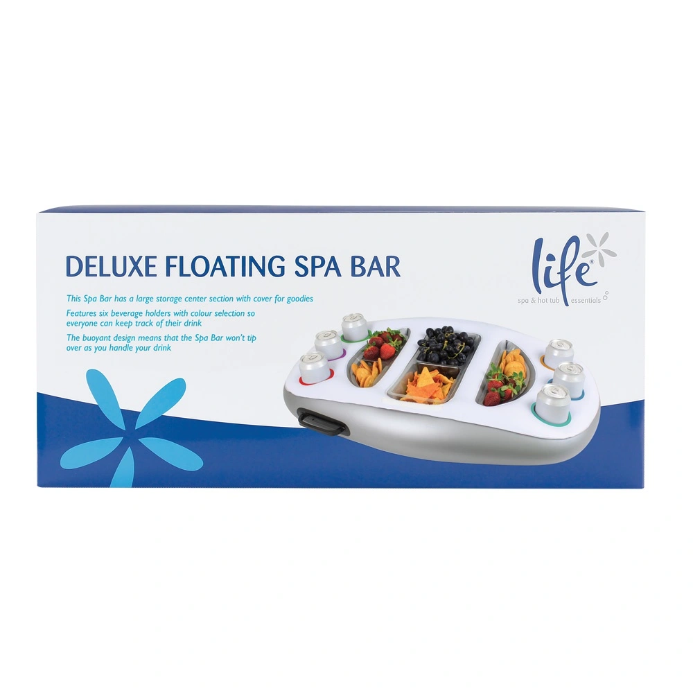 Aufblasbares Whirlpool Tablett &quot;Life Deluxe Floating Spa Bar&quot;